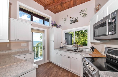 Cutthroat Harbor Estates House | Oceanfront Home With Large Private Deck with boat dockage