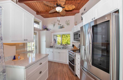 Cutthroat Harbor Estates House | Oceanfront Home With Large Private Deck with boat dockage