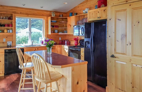 Happy Camp Hideaway House | Oceanfront home with private yard!