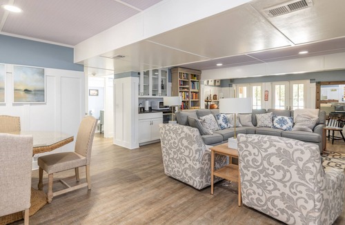 Beach Lagoon House | Oceanfront Luxury Home in Sea Pines | Private Beach Path, Pool & Hot Tub