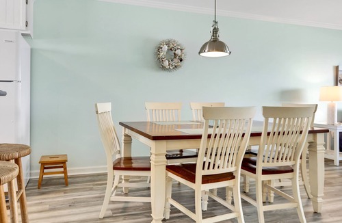 North Carolina Coast Condo | Oceanfront & Pool with gorgeous views from the large Deck - Sleeps 7