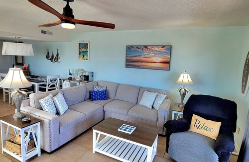 North Carolina Coast Condo | Oceanfront+Pool, Pet-friendly, 1st Floor, Next to Tiki Bar and restaurant.