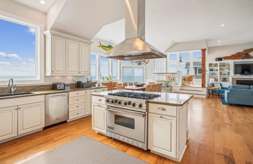 Ocean Hill House | Oceanfront: Private pool open and can be heated through 11/14 week!