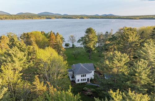 Lamoine Beach Cottage | Oceanfront + Private Shore + Fire Pit + Acadia Views