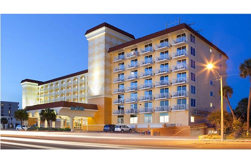 Ormond Shores Apartment | Oceanfront Studio-Underground Parking for Bike Week