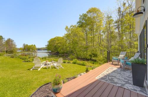 Sebascodegan Island Apartment | Oceanfront Studio with Private Dock in Harpswell!
