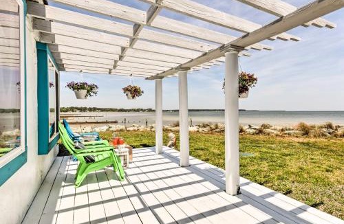 White Stone House | Oceanfront White Stone Cottage with Private Beach!
