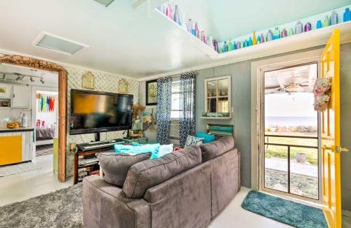 White Stone House | Oceanfront White Stone Cottage with Private Beach!