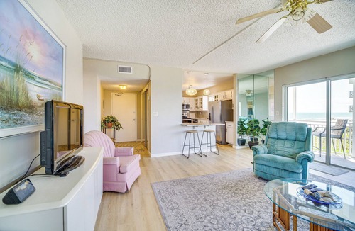 South Patrick Shores Condo | Oceanview Condo on Satellite Beach!