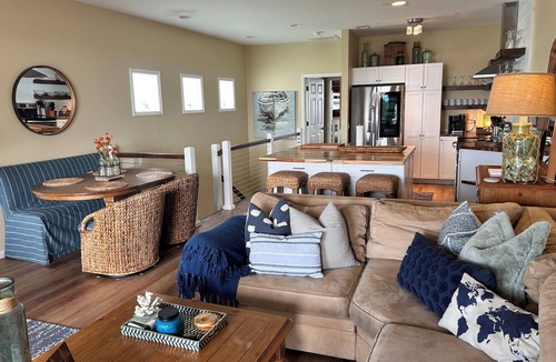 Saint Helena Island House | Oceanview home @ Cabana Club with 6 seat golf cart and club cards