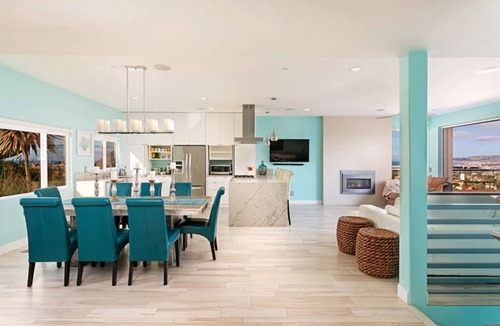 Point Loma Heights House | Oceanview Luxury Home - 5 Bedroom - 5 Baths - 3 Decks - Walk to Beach