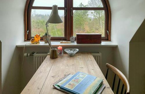 Skalstrup House | Octagonal Thatched Forest House Near Herning