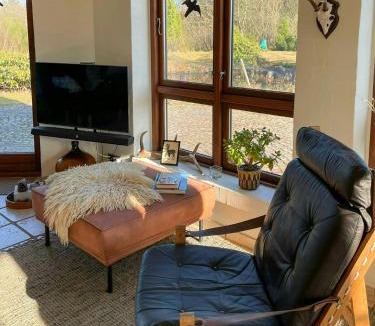 Skalstrup House | Octagonal Thatched Forest House Near Herning