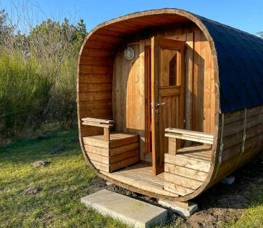 Skalstrup House | Octagonal Thatched Forest House Near Herning