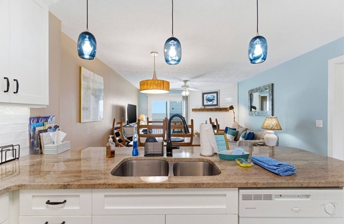Kure Beach Condo | OD 1306 Oceanfront top floor condo. Indoor and outdoor pools