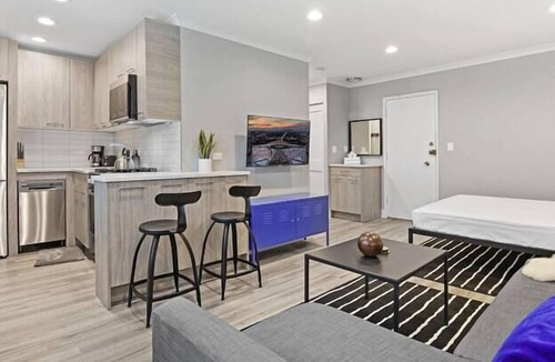 Lake View East Apartment | OD2 Sophisticated Studio Apartment w/ Modern Kitchen