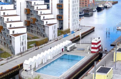 Odense Apartment | Odense Habor with access to the harbor sauna and pool