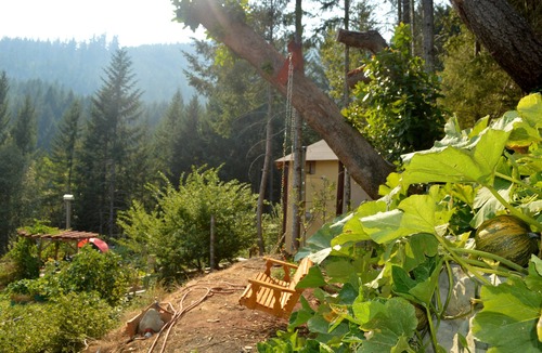 Gasquet Cabin | Off-Grid Half Moon @ Sustainable Ecovillage