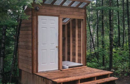 Blue Sea Cabin | Off-Grid Romantic A-Frame Nestled in Nature in Beautiful Blue Sea, QC