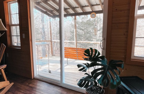 Elkland Cabin | Off Grid tiny cabin on riverfront property