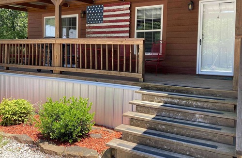 Okmulgee County Cabin | OK40 Ranch East Cabin in the Woods