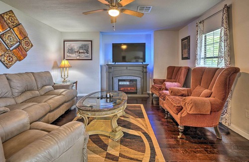 Central Oklahoma City House | OKC Home w/ Fenced-In Backyard & Pool Table