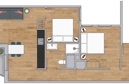 L'Hospitalet de Llobregat Apartment | Olala Urban Chill Flat 4.3 I Balcony