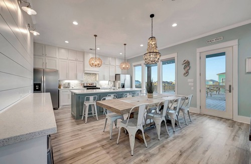 Crystal Beach House | Old Blue Chair: 5 BR, 5.5 BA House in Crystal Beach, Sleeps 28