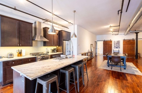 Center City East Apartment | Old City Full-Floor 3BR w/Private Elevator| Parking