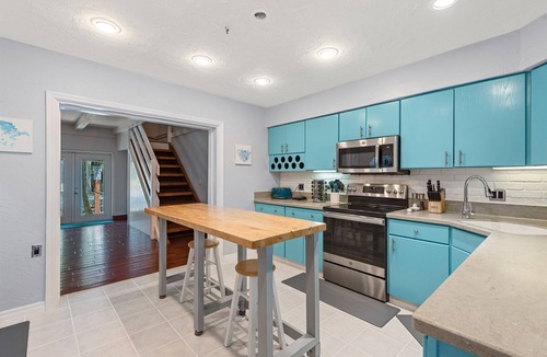 Whitney Beach House | Old Florida Pool Oasis, Outdoor Kitchen, Fire Pit, Pets Welcome
