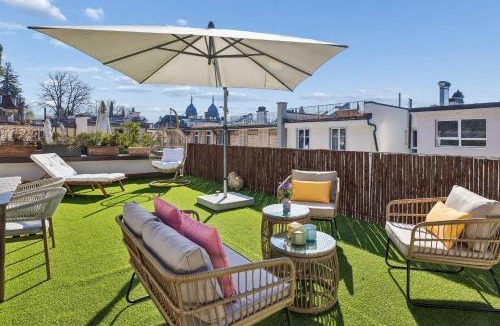 Center Apartment | Old Town Penthouse Maisonette Private Rooftop