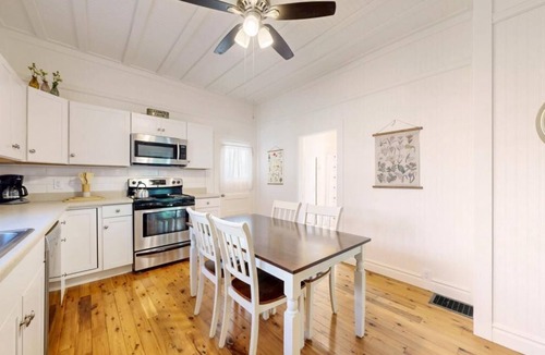 Old Town House | Old Town Victorian Duplex ~ Yard & Fire Pit