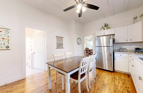 Old Town House | Old Town Victorian Duplex ~ Yard & Fire Pit