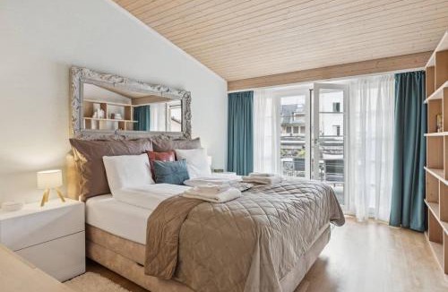 Niederdorf Apartment | OldTownRiversideACBalconyFreeParkingWaterView