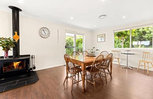 Meroo Meadow House | Olive Grove - Pet Friendly with Fireplace