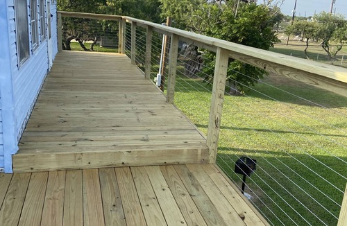 Port Lavaca House | Olivia Texas, quiet, tranquil location beautiful vies of Keller Bay.