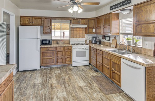 Aztec House | On 17-Acre Lot w/Barn & Patio: Rural Aztec Home