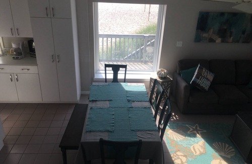 South Haven Condo | On Lake Michigan with Private Beach & Pool. Walk to Town! Every Window Lakeview!
