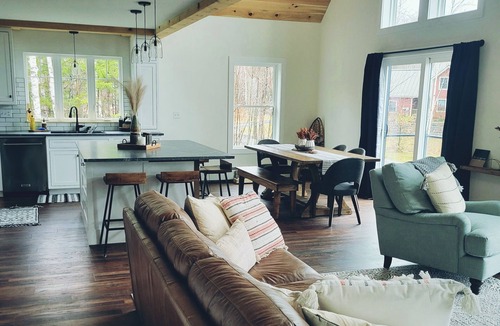 Carrabassett Valley Ski Chalet | On Mountain New Construction 4 bed 3 bath Chalet