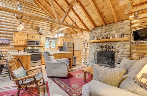 Lake Luzerne Cabin | On-Site Pond & Trails: Lake Luzerne Cabin
