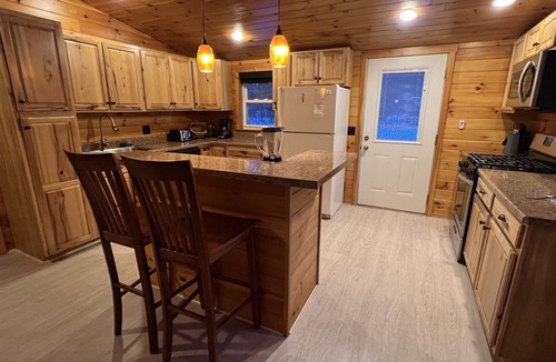 Portage Lake Cabin | On the Lake.