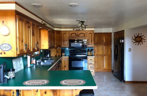 Town of Benson House | ON THE RIVER/ADK A Frame 2 Bedroom WITH full kitchen.