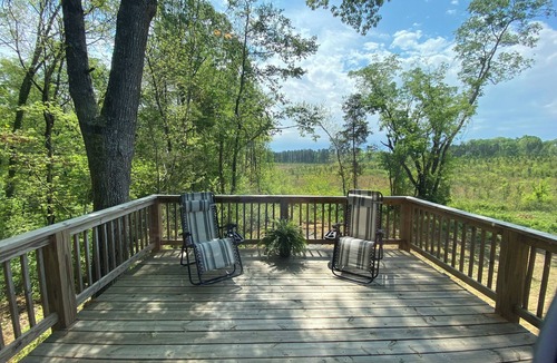 Cisco House | On the River Off the Grid: A Barndominium with River views!