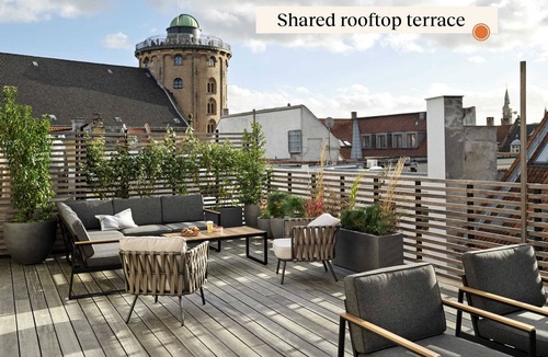 Copenhagen City Centre Apartment | One-Bedroom Apartment for 4