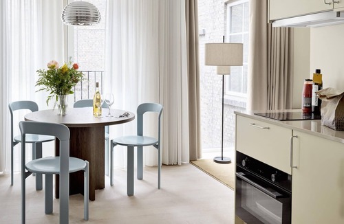 Copenhagen City Centre Apartment | One Bedroom Apartment for 4 in Inner Courtyard