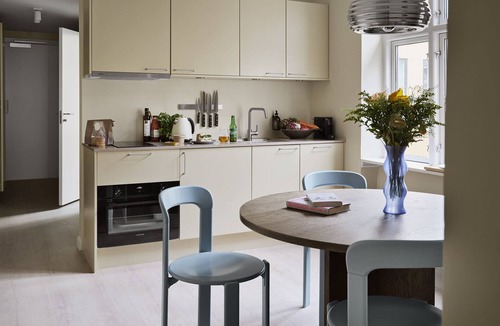 Copenhagen City Centre Apartment | One-Bedroom Apartment for 6 with Open Plan