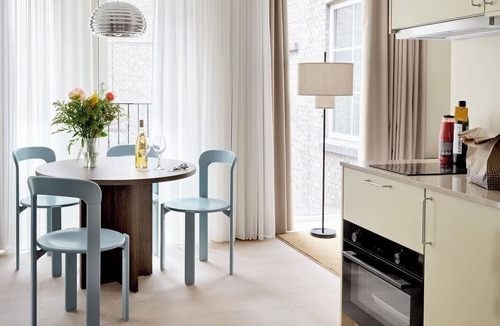 Copenhagen City Centre Apartment | One Bedroom Apartment for 4 in Inner Courtyard