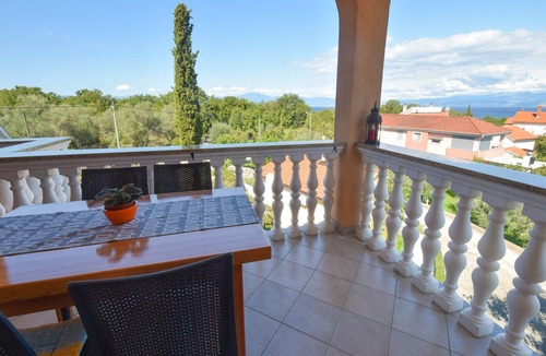 Malinska-Dubasnica Apartment | One bedroom apartment with terrace and sea view Turčić, Krk (A-19361-b)
