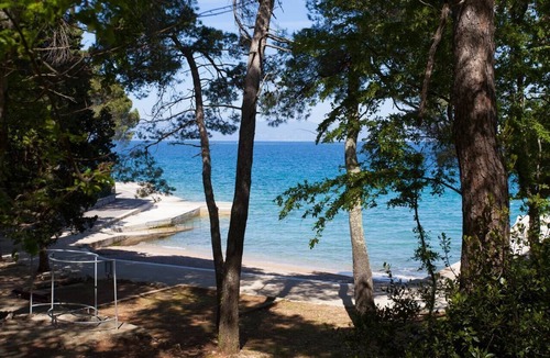Milcetici Apartment | One bedroom apartment with balcony and sea view Malinska, Krk (A-19381-a)