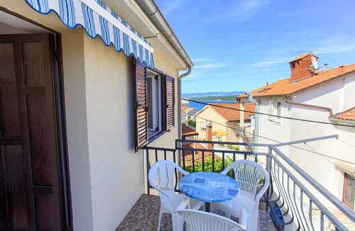 Vantacici Apartment | One bedroom apartment with balcony Vantačići, Krk (A-20431-a)